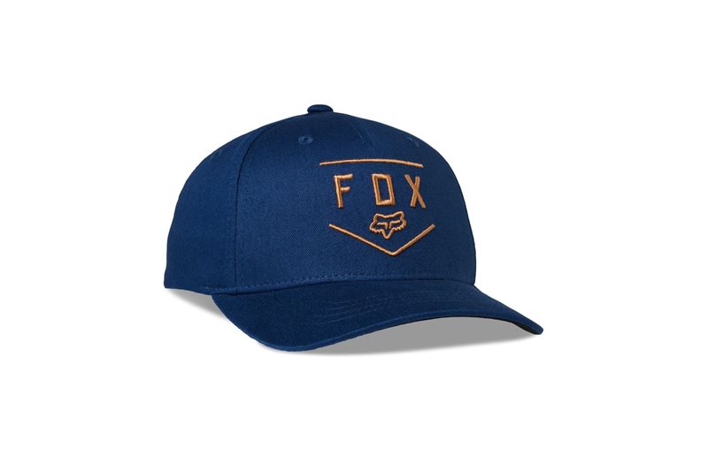 Fox Keps Yth Shield 110 Snapback Hat Deep Cobalt