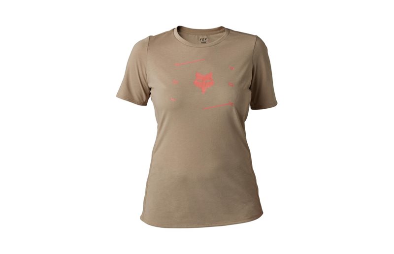 Fox Naisten pyöräilypaita Ranger Dr SS Jersey Veni Mocha