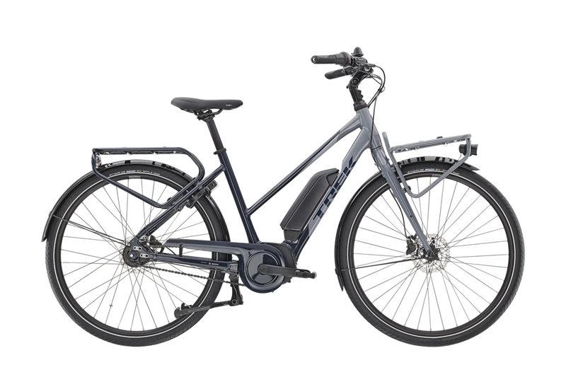 Trek Elcykel District+ 2 Stagger 300Wh Nautical Navy And Slate