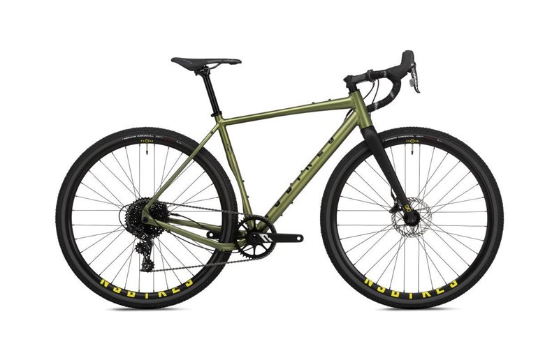Gravel pyörä NS Bikes Rag+ 1 Vihreä / Musta