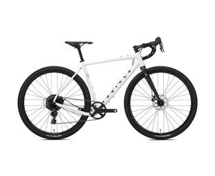 Gravel pyörä NS Bikes Rag+ 3 Valkoinen