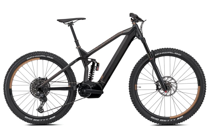 Sähkömaastopyörä NS Bikes E-fine 2 (x-fusion H3c) 27.5"/29" Musta