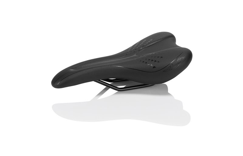 Sadel XLC SA-E17 166 mm dame sort