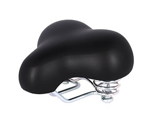 Sadel XLC SA-T21 Skirt Saddle Dame 185 mm Sort