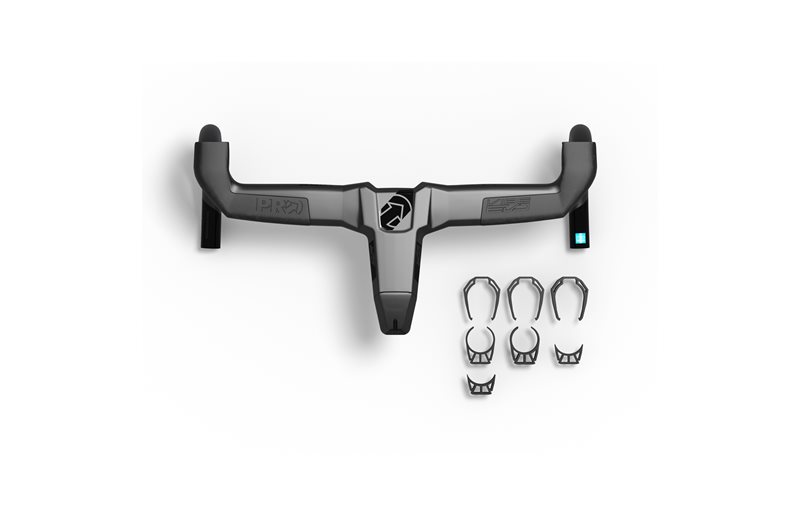 Styre PRO Vibe Evo ink.spacers 105mm/40cm Kulfiber Sort