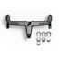 Styre PRO Vibe Evo ink.spacers 105mm/40cm Kulfiber Sort