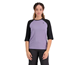 Mons Royale Pyöräilypaita Tarn Merino Shift Raglan 3/4 Thistle / Musta
