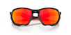 Oakley Sykkelbriller Plazma Matt Sort Blekk / Prizm Ruby