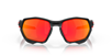 Oakley Sykkelbriller Plazma Matt Sort Blekk / Prizm Ruby