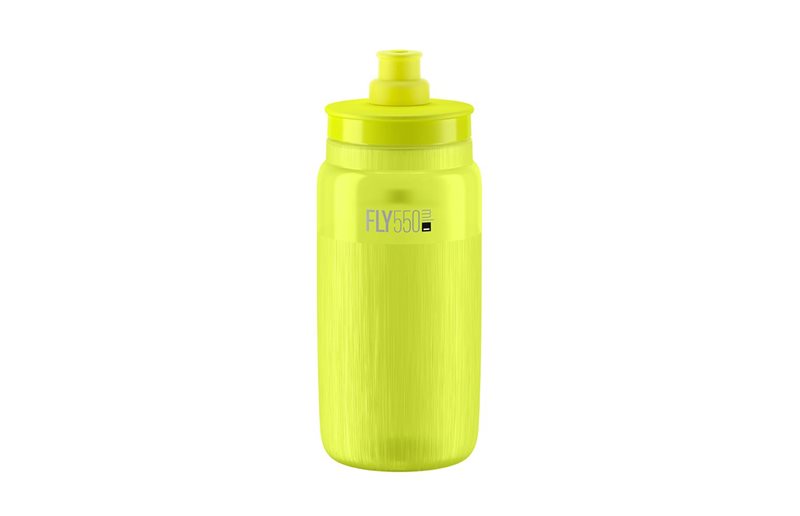 Elite Pyöräilypullo FLY TEX Yellow Fluo 550ml