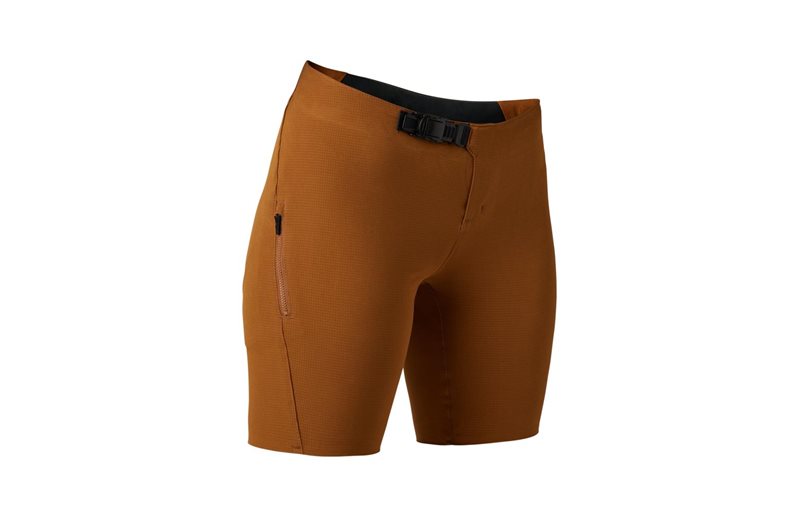 Fox Naisten pyöräilyhousut Flexair Ascent Short Nutmeg