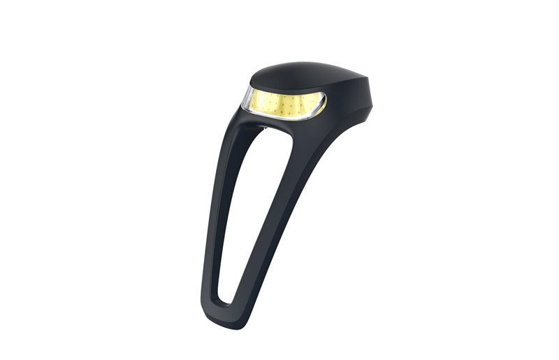 Polkupyörän takavalo Knog Frog V3 USB-ladattava Spider Black