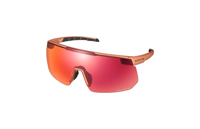 Shimano Sykkelbriller S-Phyre Ridescape Road Oransje/Rød
