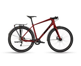 BH Maantie/hybridipyörä Oxford Punainen-Musta-Punainen