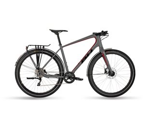 BH Maantie/hybridipyörä Oxford Hopea-Musta-Punainen