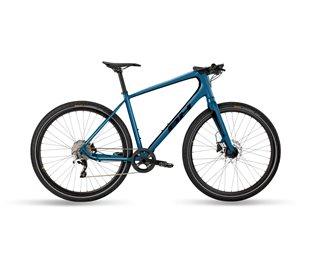 BH Maantie/hybridipyörä Hopeatip Sininen-Musta-Sininen