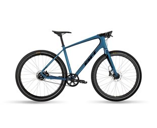 BH Maantie/hybridipyörä Hopeatip Pro Sininen-Musta-Sininen
