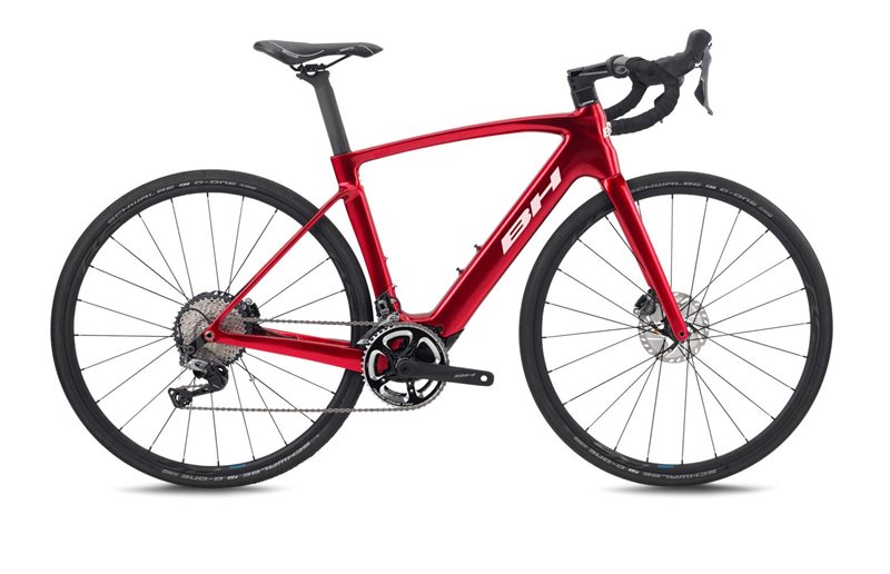 Bh Gravel Elcykel Core Gravelx Carbon 2.6 Red-Red-Red