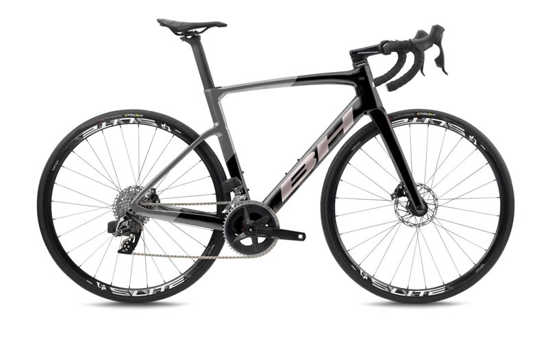 Aero maantiepyörä BH RS1 4.0 Musta-Copper-Hopea