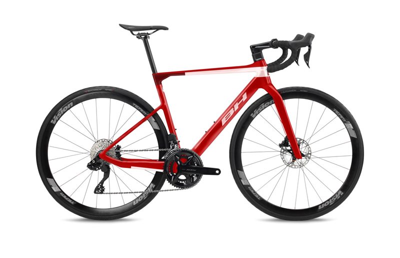 Maantiepyörä BH Ultralight 8.0 Punainen-Valkoinen-Punainen