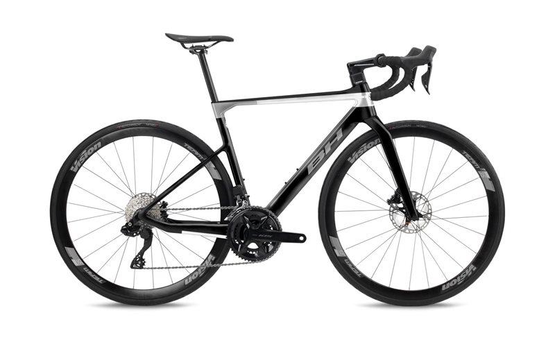 Maantiepyörä BH Ultralight 8.0 Musta-Hopea-Hopea
