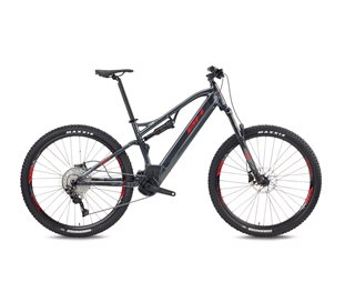 Sähkömaastopyörä BH Atom Lynx 8.0 Hopea-Punainen-Hopea