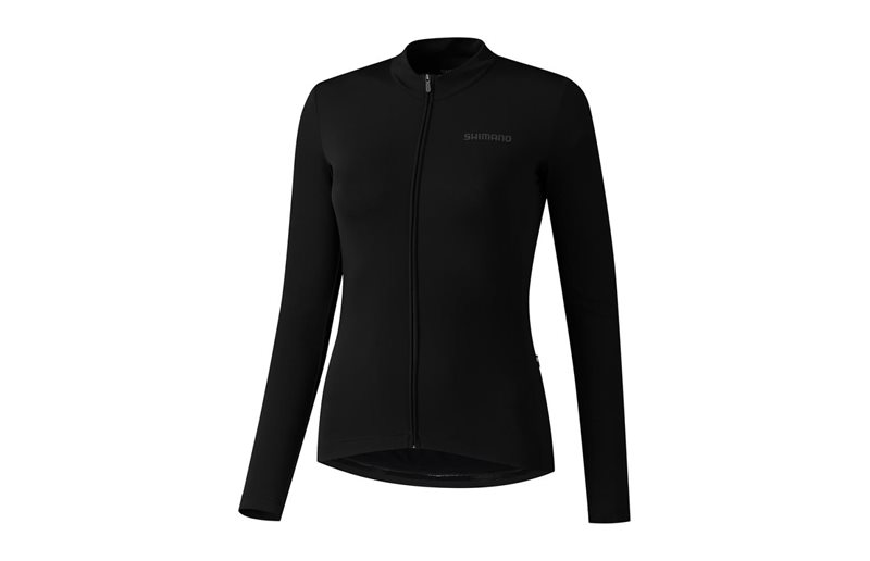 Shimano Pyöräilypaita Kaededam Thermal LS Musta