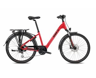 Bh Elcykel Hybrid Core Street Red-Black-Red