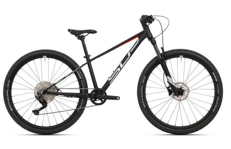 Børnecykel Superior Team 27 Elite mat sort