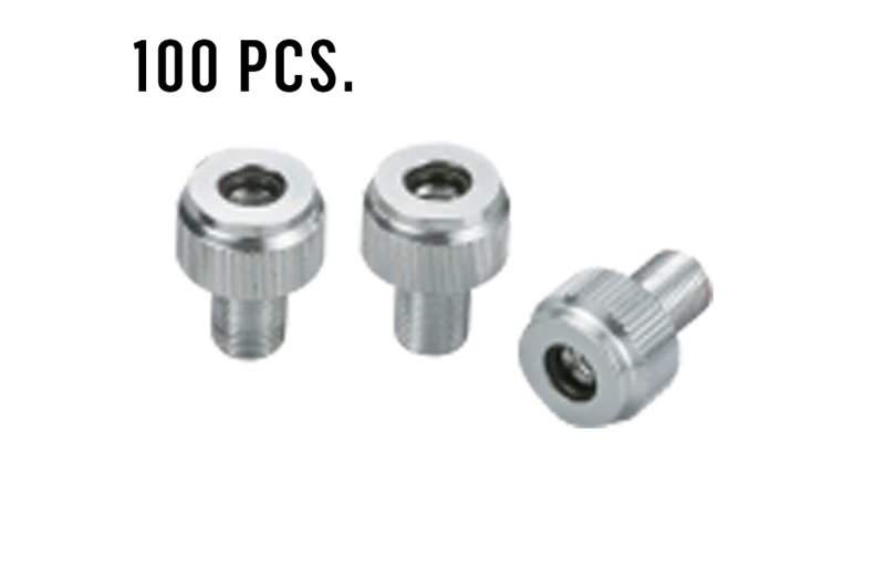 Venttiiliadapteri XLC PU-X10 Schrader -> Dunlop/Presta Alumiini 100kpl