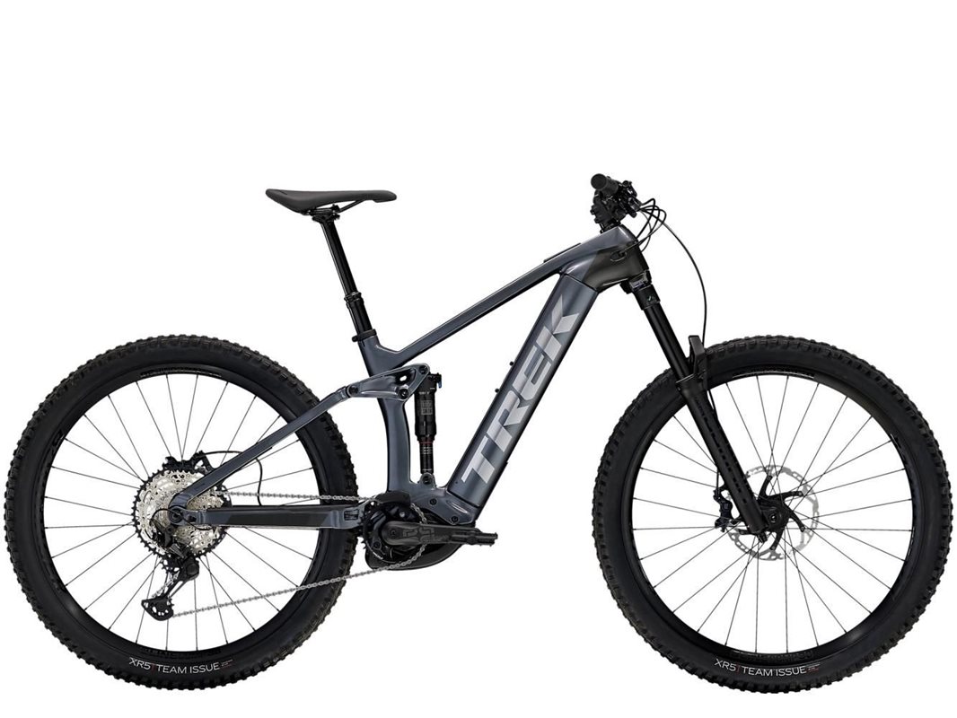 El MTB Trek Rail 9.7 SLX/XT Gen 4 Carbon R?d R?g - Bikester.dk