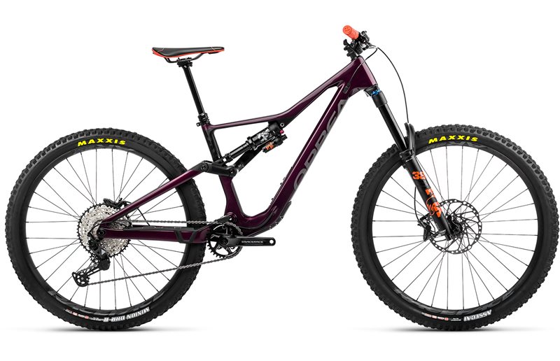 Enduro maastopyörä Orbea Rallon M20 Metallic Mulberry -Black