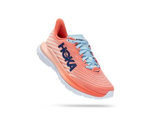 Hoka Löparskor One One W Mach 5 Camellia / Peach Parfait