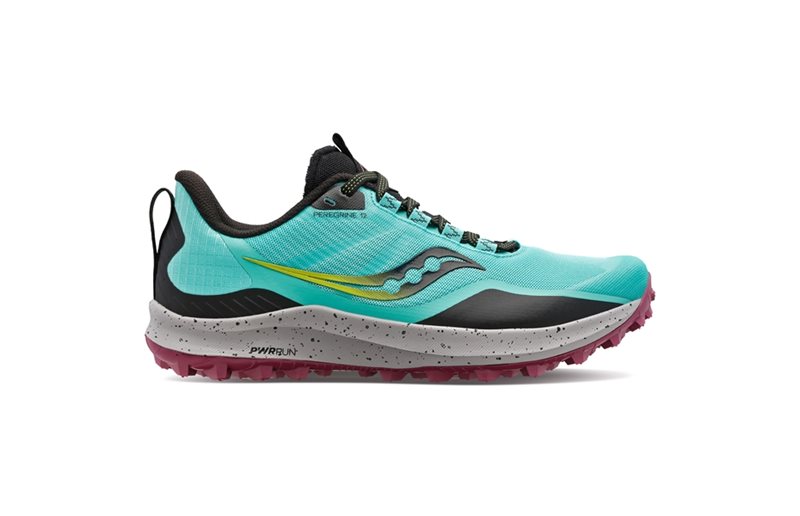 Saucony Löparskor Peregrine 12 Women Cool Mint/Acid