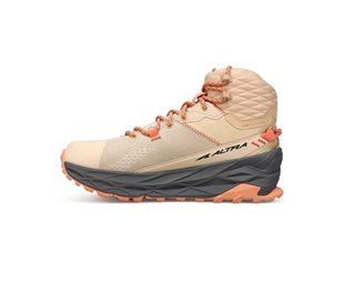 Altra Walkingskor W Olympus 5 Hike Mid GTX Sand