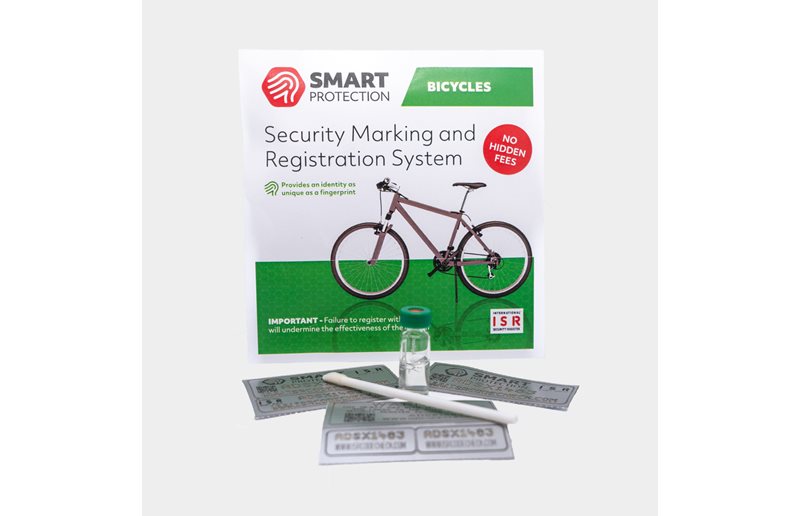 SmartDNA DNA-Märkning/ISR Stöldskydd för cykel med 6 dekaler