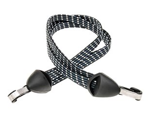 WIDEK Spännband Safety strap with steel hooks silver
