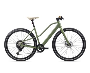 Orbea Elcykel Hybrid Vibe Mid H10 Urban Green (Gloss)