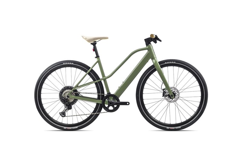 Orbea Elcykel Hybrid Vibe Mid H10 Urban Green (Gloss)