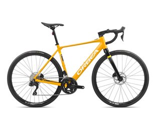 Maantie sähköpyörä Orbea Gain D30i Mango (Gloss) - Black (Matt)