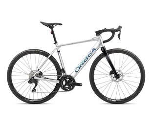 Maantie sähköpyörä Orbea Gain D30i Metallic Silver (Matt) - Black (Gloss)