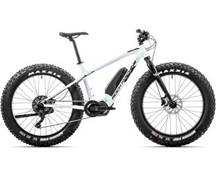 Fatbike sähköpyörä Rock Machine Vyöry E50-26_23 Kiiltävä Valkoinen