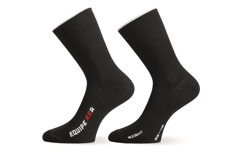 Assos Pyöräilysukat RSR Unisex Musta/Harmaa