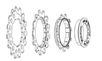 Sram Cassette Cog 11T-13T-15T For