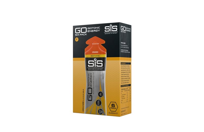 Energigel SIS Go Energy Iso Gel 6 x 60ml Apelsin
