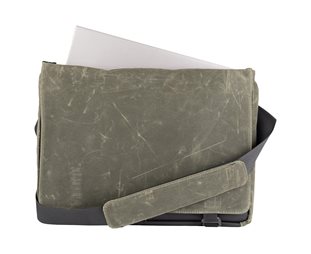 Olkalaukku Atran Velo Metro Messenger Vihreä