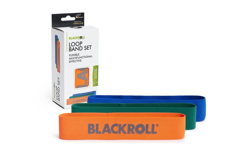 Loop Band Set Blackroll Vihreä/Sininen/Oranssi