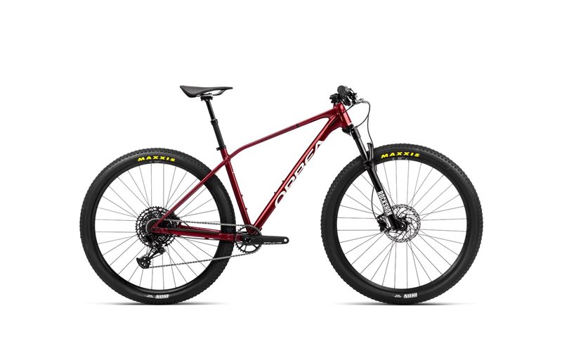 Maastopyörä Orbea Alma H10-Eagle Metallic Dark Red - Chic White