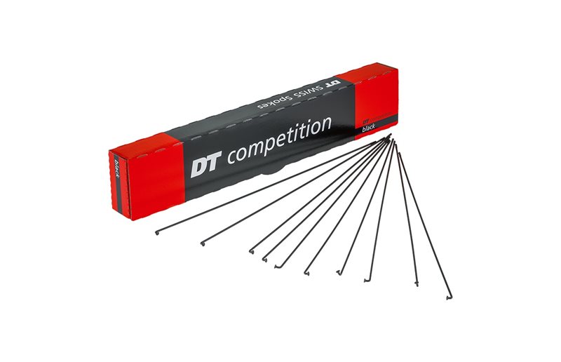 Eiker DT Swiss Competition 1-ST J-Bend Rund Black