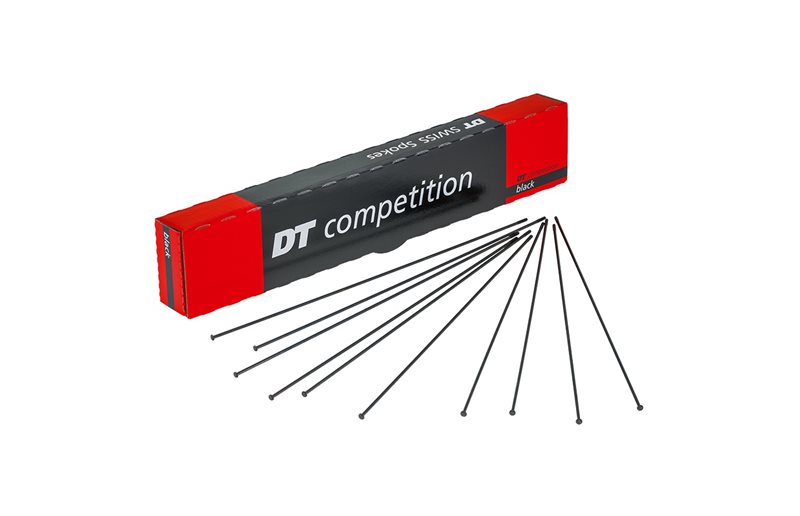 Eiker DT Swiss Competition 1-ST Straightpull Rund Black